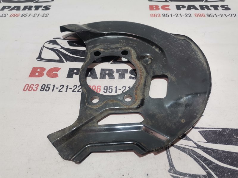 Защита тормозного диска передняя правая Nissan qashqai 2013-2020 J11 411514EA0A Б/У