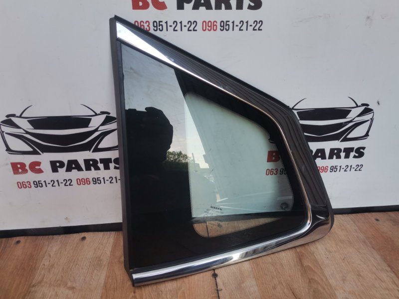 Форточка кузова задняя левая Nissan Rogue 2013-2020 T32 83301-4CC0A Б/У