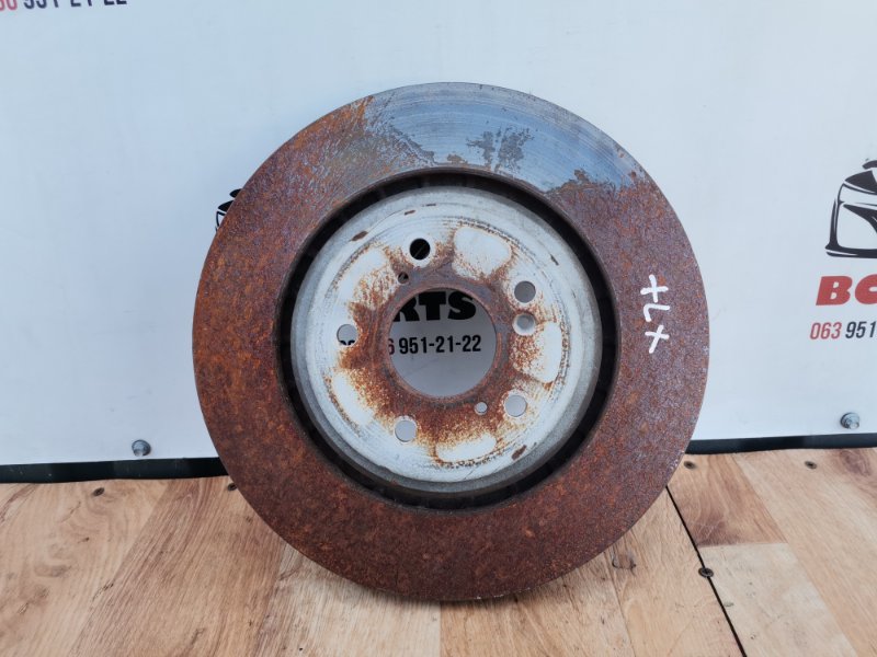 Диск тормозной передний Acura Tlx 2015-2020 2.4 45251-TZ3-A00 Б/У