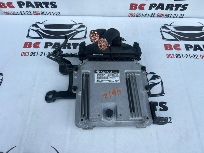 Блок управления двигателем Hyundai Accent 2010-2017 RB 1.6 391102BAS1 Б/У