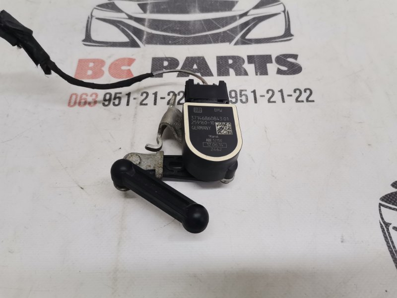 Датчик высоты дорожного просвета Bmw 7 2008-2015 F02 4.4 37146860843 Б/У