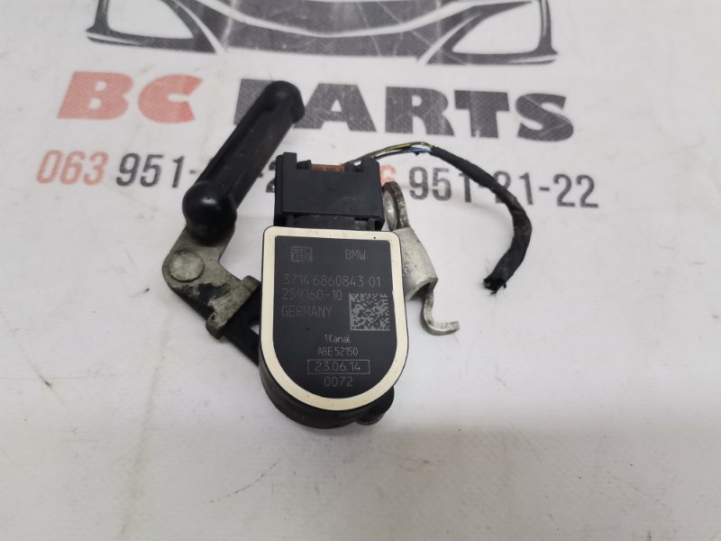 Датчик высоты дорожного просвета Bmw 7 2008-2015 F02 4.4 37146860843 Б/У