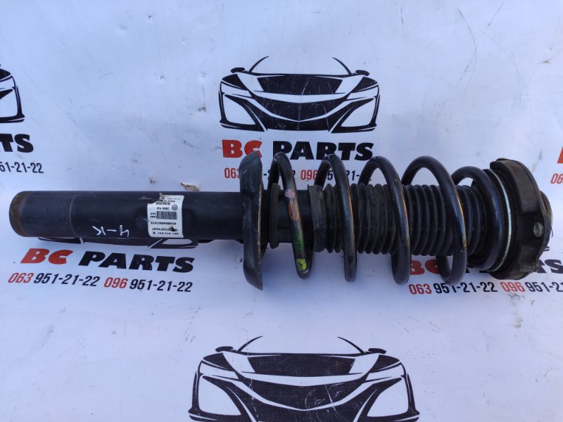 Стойка подвески передняя Volkswagen Passat 2011-2015 B7 1.8 561413031K Б/У