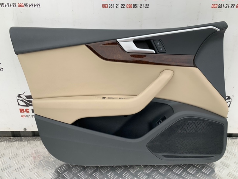 Обшивка боковой двери передняя левая Audi A5 2019 2.0 8W8867133 Б/У