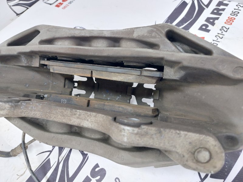 Суппорт тормозной передний левый Q7 2017 4M 3.0