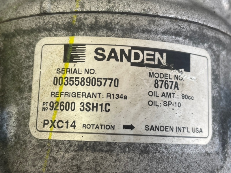 Компрессор кондиционера Sentra 2012-2019 B17 1.8