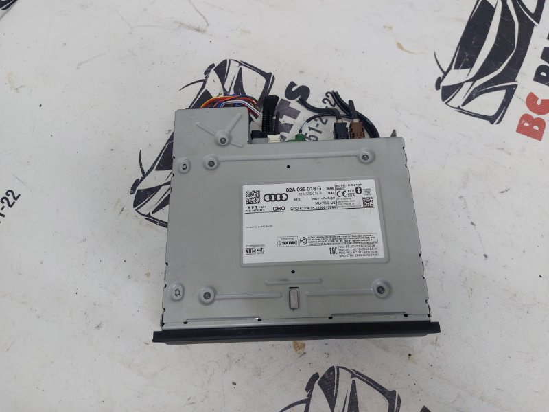 Блок управления магнитолой Audi Q3 2019-2024 83A 2.0 82a035018g Б/У