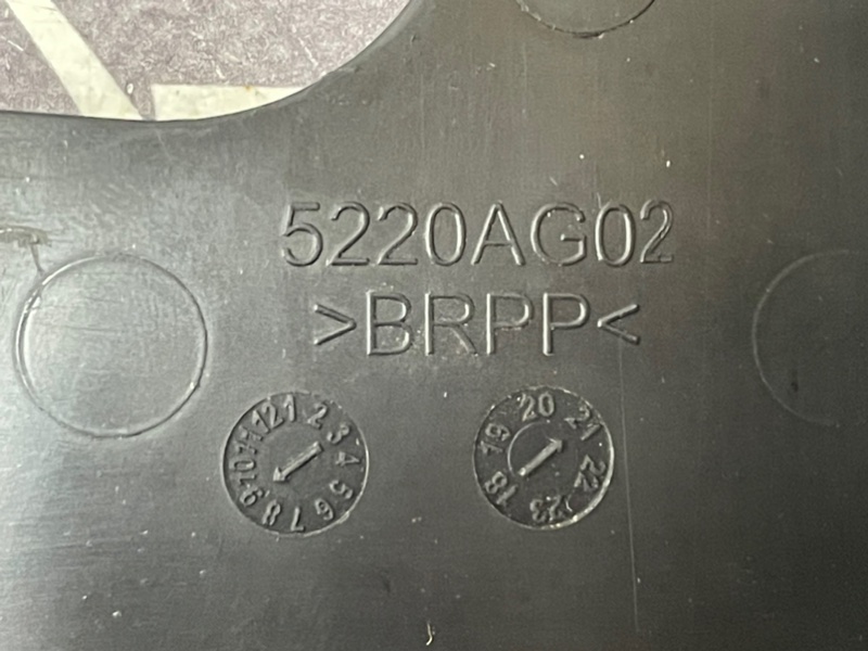 Накладка крыла передняя правая ASX 2019-2024 2.0