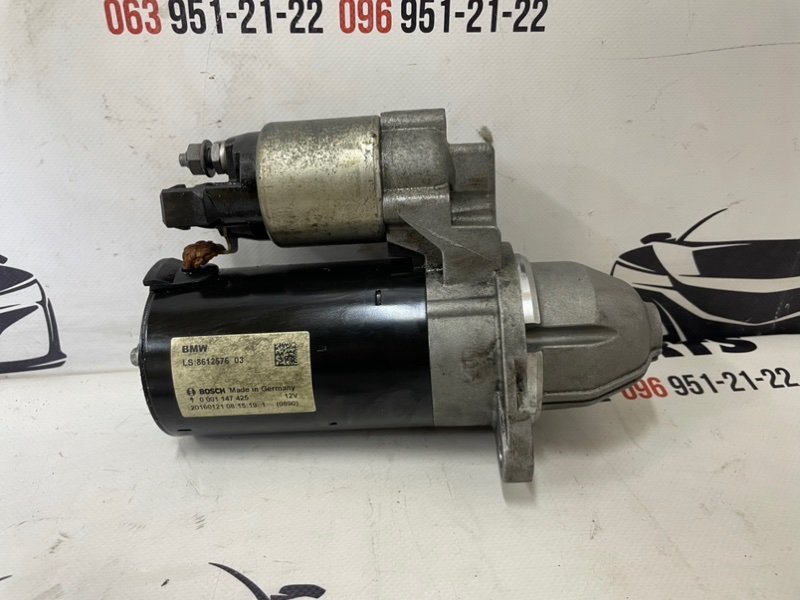 Запчасть стартер Bmw 3 2012-2019 F30 2.0 12418612576 Б/У Стартер Bmw 3 2012-2019 F30 2.0 12418612576 Б/У