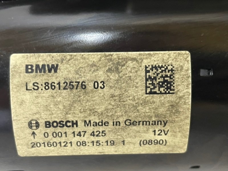 Стартер 3 2012-2019 F30 2.0 Стартер 3 2012-2019 F30 2.0