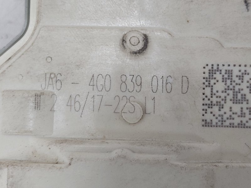 Замок боковой двери задний правый A6 2010-2018 C7 2.0