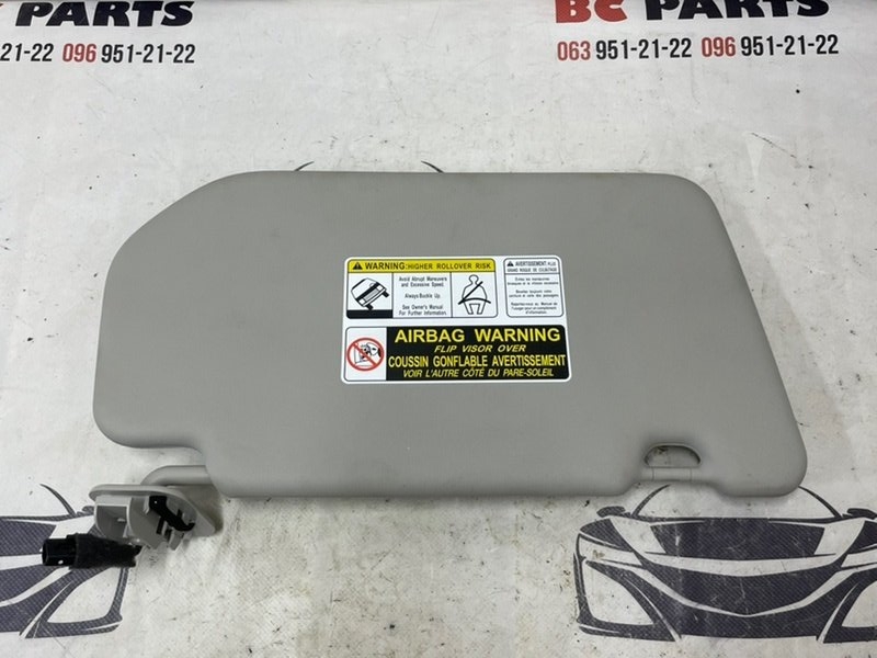 Козырек солнцезащитный левый Nissan Rogue 2021 T33 2.5 964016RA0A Б/У