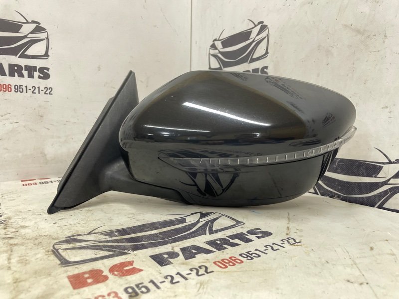 Зеркало заднего вида боковое левое Nissan Rogue 2019 T32 QR25 2.5 96302 9TB1C Б/У