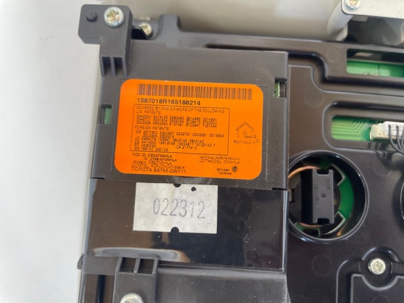Плафон подсветки салона RX 350 2012 3.5