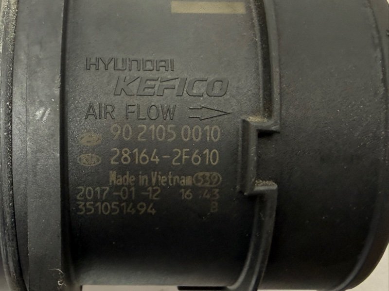 Датчик массового расхода воздуха Sportage 2017