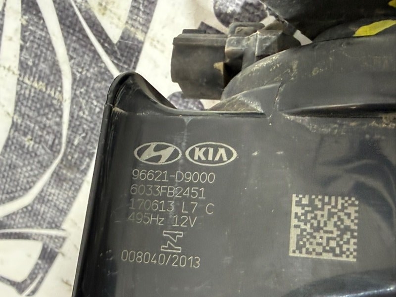 Звуковой сигнал Sportage 2017