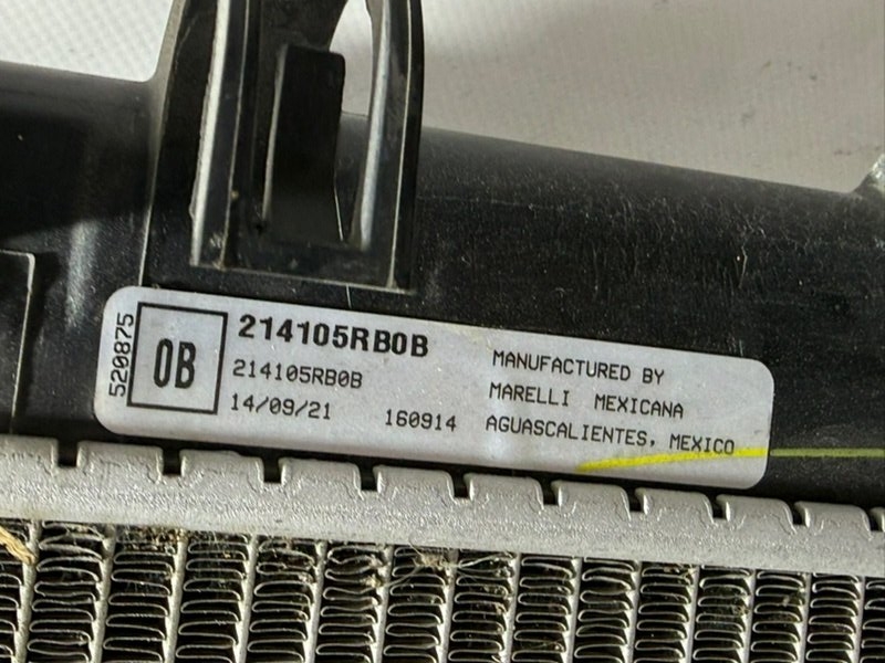 Радиатор охлаждения двигателя Kicks 2021 1.6