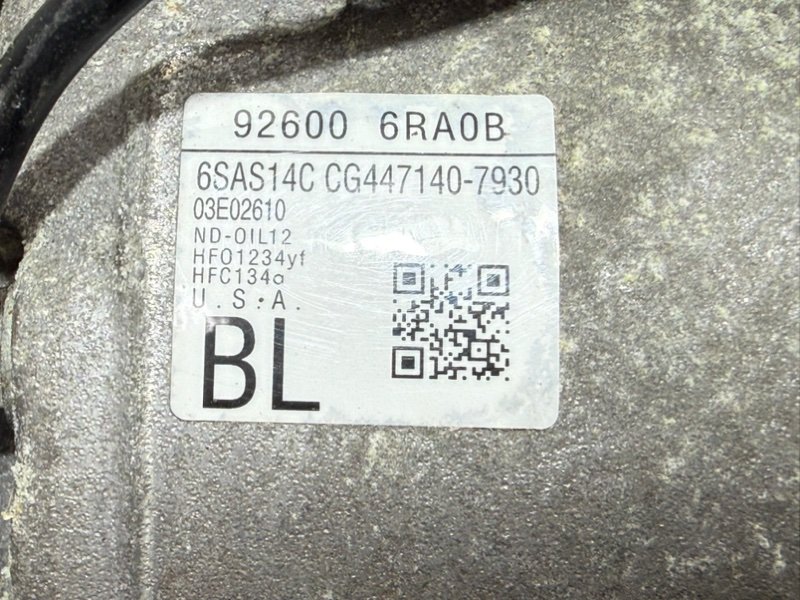 Компрессор кондиционера Rogue 2021 T33 2.5 Компрессор кондиционера Rogue 2021 T33 2.5