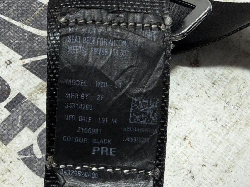 Ремень безопасности задний правый Rogue 2021 T33 2.5