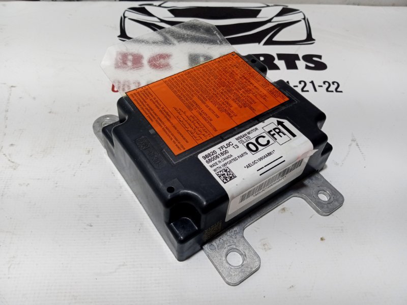 Запчасть блок управления srs Nissan Rogue 2020 T32 QR25 2.5 988207FL0C Б/У Блок управления SRS Nissan Rogue 2020 T32 QR25 2.5 988207FL0C Б/У