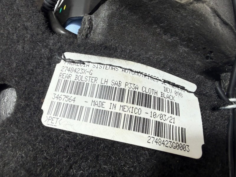 Подушка безопасности в сиденье задняя левая Rogue 2021 T33 2.5