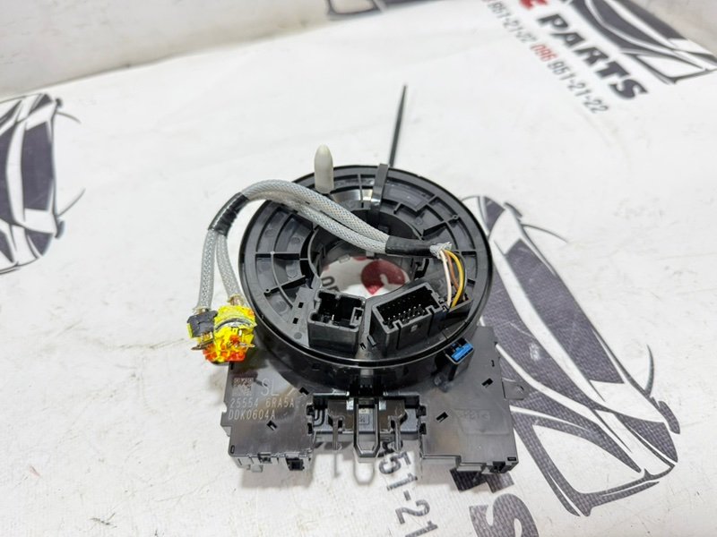 Запчасть шлейф подрулевой Nissan Rogue 2021 T33 2.5 25554-6RA5A Б/У Шлейф подрулевой Nissan Rogue 2021 T33 2.5 25554-6RA5A Б/У