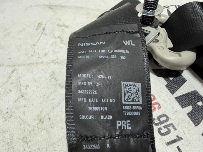 Ремень безопасности задний левый Rogue 2021 T33 2.5