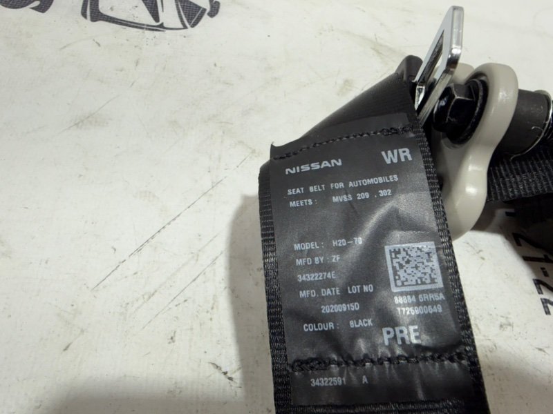 Ремень безопасности задний правый Rogue 2021 T33 2.5