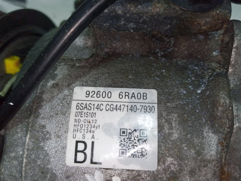 Компрессор кондиционера Rogue 2021 T33 2.5