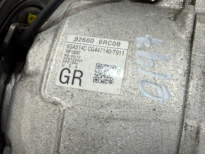 Компрессор кондиционера Rogue 2022 T33 1.5 Компрессор кондиционера Rogue 2022 T33 1.5
