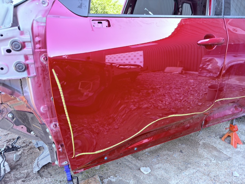 Дверь боковая передняя левая Nissan Rogue T33 2.5