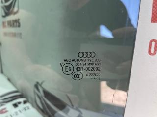 Стекло двери заднее левое Q7 2017 4M 3.0