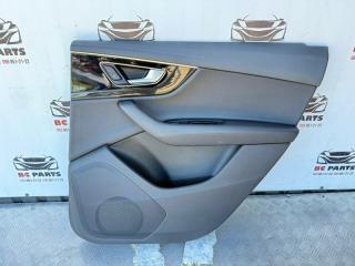 Обшивка боковой двери задняя правая Audi Q7 2017