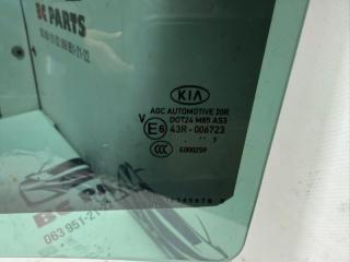 Стекло двери заднее левое Sportage 2017